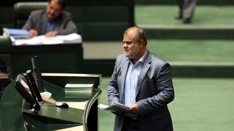 El ministro de petróleo iraní, Rostam Qasemi, en foto de 2011 cuando fue nominado para su actual cargo.