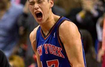 Jeremy Lin de los Knicks de Nueva York.