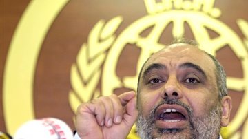 Bulent Yildirim, líder de IHH, organización conocida por centrar su actuar en la Franja de Gaza.