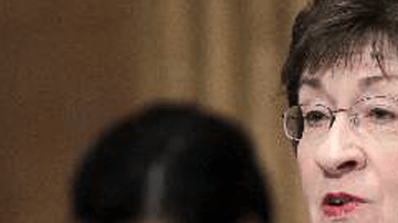 La senadora republicana Susan Collins, del comité de seguridad nacional de la cámara alta.