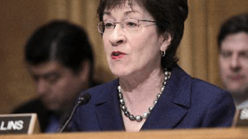 La senadora republicana Susan Collins, del comité de seguridad nacional de la cámara alta.
