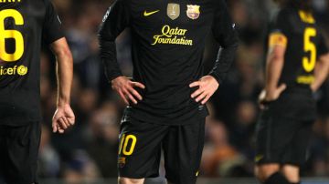 Lionel Messi no pudo superar a la férrea defensa del Chelsea.
