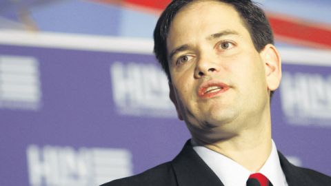 Marco Rubio asegura que guardará silencio para no entorpecer el proceso de selección de vicepresidente en el banco republicano.