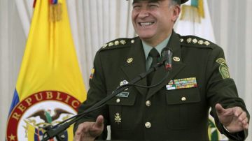 El dimisionario jefe de la Policía Nacional de Colombia, Óscar Naranjo.