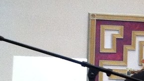 Yohan García, estudiante del Hunter College, sueña con ser senador  y para lograrlo necesita que el Dream Act se apruebe, dijo ayer en la iglesia Santa Teresa.