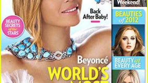 Portada de la revista People con Beyoncé.