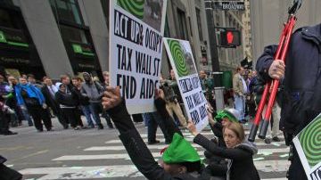 Esta imagen revela parte de lo ocurrido esta mañana en el bajo Manhattan.