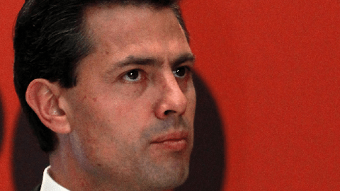 El candidato presidencial de la coalición Compromiso por México, Enrique Peña Nieto.