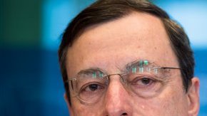 Mario Draghi, presidente del Banco Central Europeo, hoy en Bruselas en comparecencia frente al Parlamento Europeo.