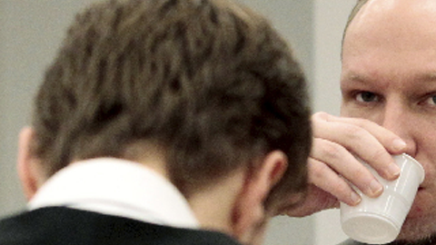 El multiasesino Anders Behring Breivik.