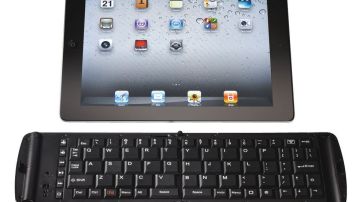 El teclado Bluetooth para dispositivos móviles Verbatim, funciona con tabletas Android, iPad y otros dispositivos.