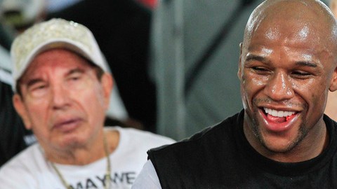 Floyd Mayweather Jr. se mantiene  enfocado en su combate inmediato.