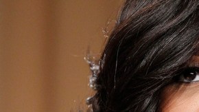 La primera dama Michelle Obama, en  la Casa Blanca.