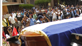 Los restos del poeta sandinista Tomás Borge  fueron sepultados con honores en Nicaragua.