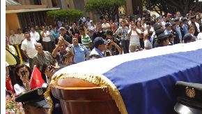 Los restos del poeta sandinista Tomás Borge  fueron sepultados con honores en Nicaragua.