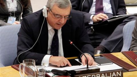 Agshin Mehdiyev, representante de Azerbaiyán ante la ONU.