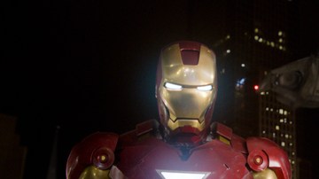 Iron Man y Captain America en 'The Avengers'.