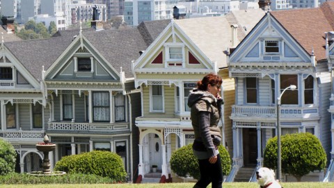 Vista desde Alamo Square Park en San Francisco.