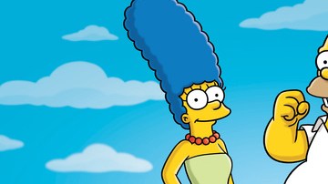 La popular serie "Los Simpson".