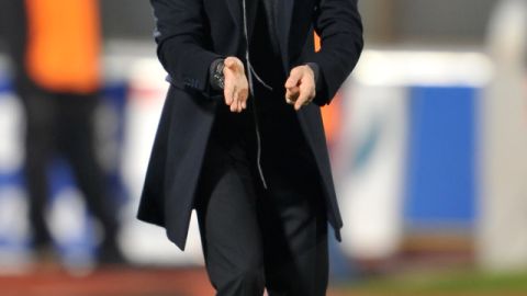 El español Luis Enrique termina su ciclo en la Roma.
