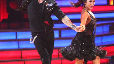 William Levy (izq.) en su reciente participación en la serie de televisión 'Dancing with the Stars'.