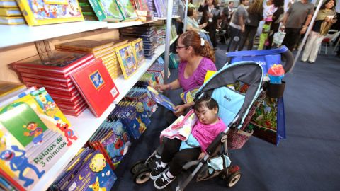 Una de las secciones más concurridas fue la de los libros para niños, para quienes había numerosas opciones.