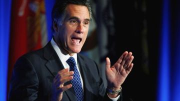 Mitt Romney es el candidato republicano a la presidencia.