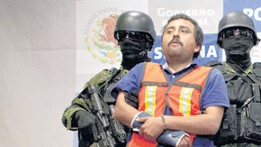 La Secretaría de Marina-Armada de México (Semar) presentó a jefe de sicarios de los Zetas en Jalapa, Veracruz, Marco Jesús Hernández Rodríguez.