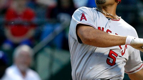 Albert Pujols no ha respondido, hasta ahora, a las expectativas de su nuevo equipo, los Angelinos de Los Angeles.
