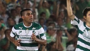 Peralta celebra su primer gol de la noche.