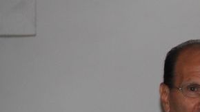 El sacerdote Alejandro Solalinde minutos antes de salir del país ante las amenazas de muerte.