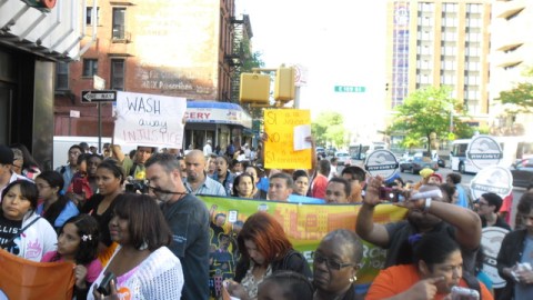 Avenida Lemoine, entre la avenida Main y la calle Hoym, es uno de los sitios donde los peatones cruzan sin precaución, según las autoridades.