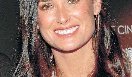 La actriz Demi Moore.