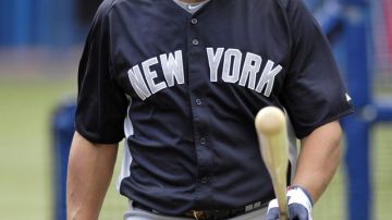 Alex Rodríguez, tercera base y estrella de los Yankees de NY.