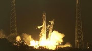 El cohete Falcon 9 fue lanzado hoy desde Cabo Cañaveral, Florida.