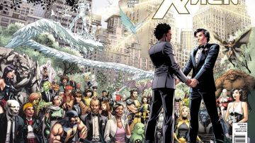 Los seguidores del mutante Northstar, el nombre bajo el que se oculta la personalidad de Jean-Paul Beauvier, uno de los integrantes de los X-Men, le verán arrodillarse y pedir, anillo en mano, matrimonio a su novio Kyle.