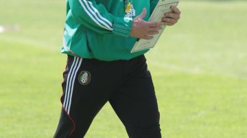 José Manuel de la Torre, técnico de la selección de fútbol mexicano.