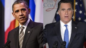 Según una encuesta, Obama tiene entre los latinos una ventaja de 34 puntos frente a Romney, con 61% y 27%, respectivamente.
