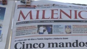 Encabezados de diarios mexicanos país que resaltan las detenciones de altos mandos del Ejército mexicano presuntamente vinculados con el crimen organizado.