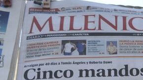 Encabezados de diarios mexicanos país que resaltan las detenciones de altos mandos del Ejército mexicano presuntamente vinculados con el crimen organizado.