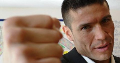 El boxeador argentino Sergio “Maravilla” Martínez, tres veces campeón del mundo del peso medio.