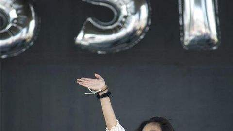 Jessica Sánchez, finalista del programa de televisión "American Idol".