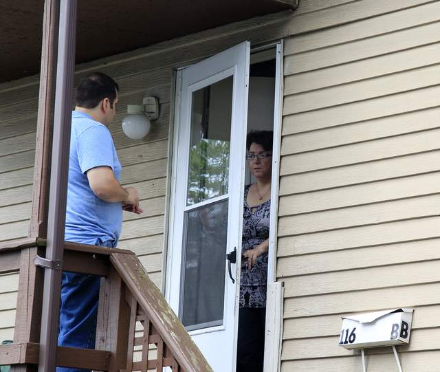 Una mujer que no quiso identificarse confirmó ayer que Pedro Hernández residía en esta casa situada en el  116 E. Linwood Ave., en  Nueva Jersey.