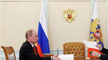 Putin y Medvedev, el dúo que ha gobernado Rusia durante los últimos 4 años.