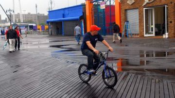 La Gran Manzana se ha visto afectada por lluvias durante toda la semana.