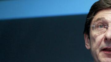 El presidente de Bankia, Jose Ignacio Goirigolzarri, durante su comparecencia ayer ante la prensa.