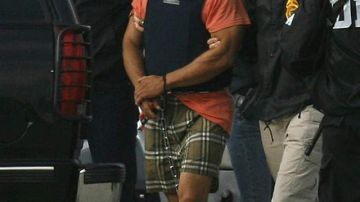 Un sujeto, identificado como parte de la banda de los Arellano Félix, capturado en 2007 en San Diego.