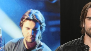 Juanes se paseó por varios canales.