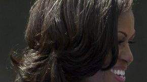 Michelle y Barack Obama durante la ceremonia de Memorial Day.