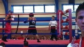 El houstoniano Eduardo García, joven campeón de Texas en Junior Olympics.